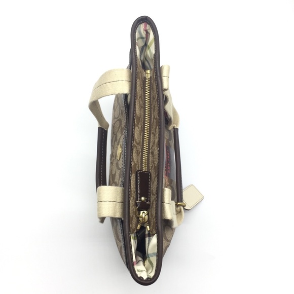 NWT Coach Canvas Tote Bag - Picture 3 of 12